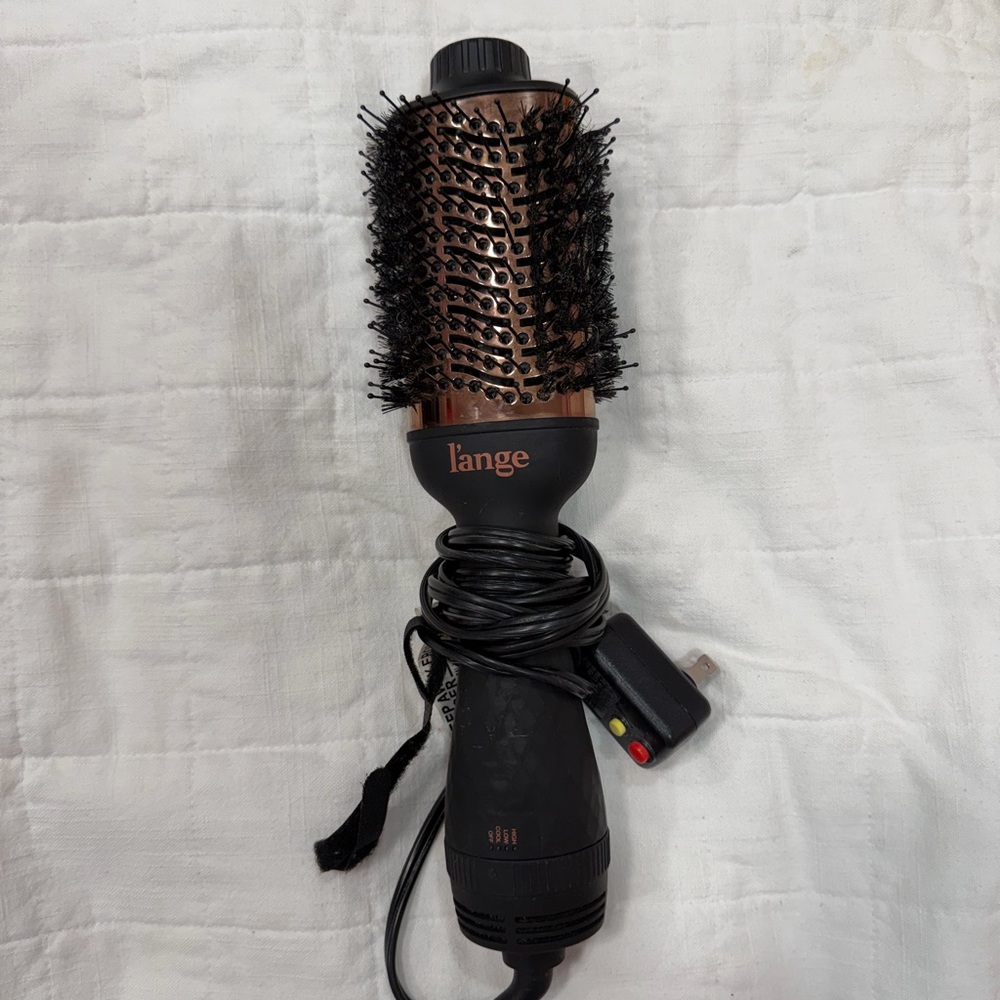 Lange Copper and Black Hair Styling Brush